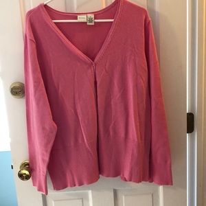 V- neck cardigan